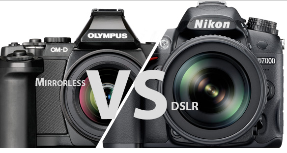 Perbedaan Kamera Mirroless dan DSLR